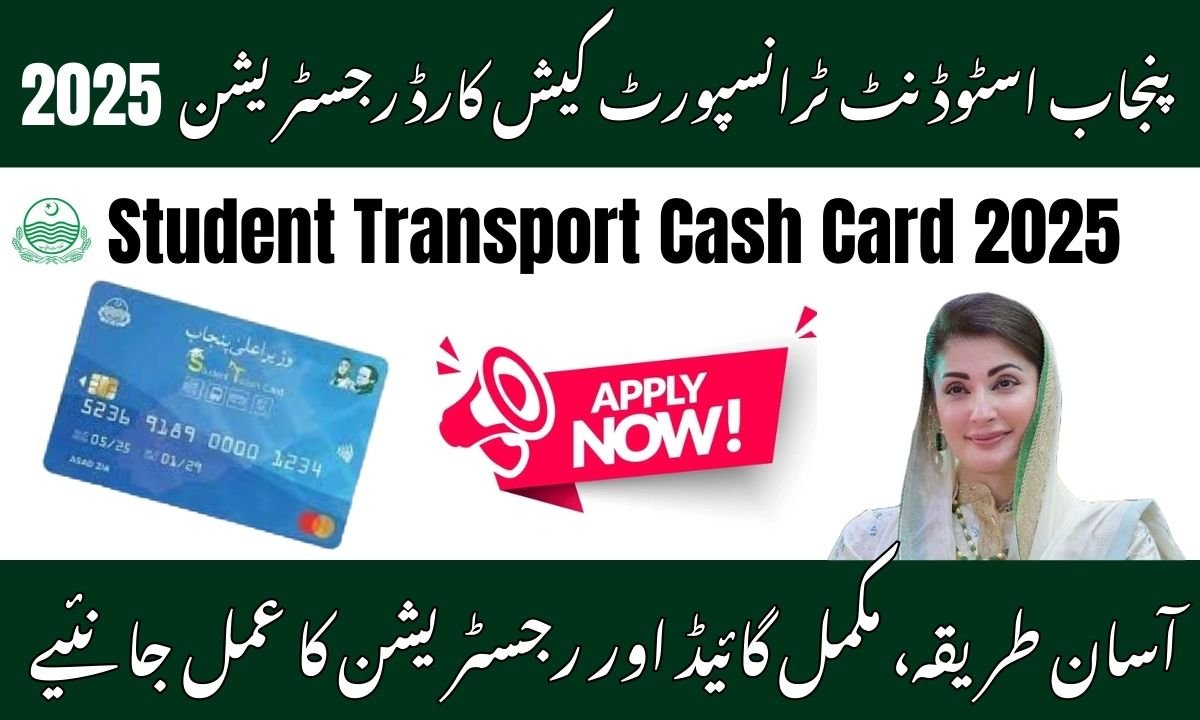 Student Transport Cash Card